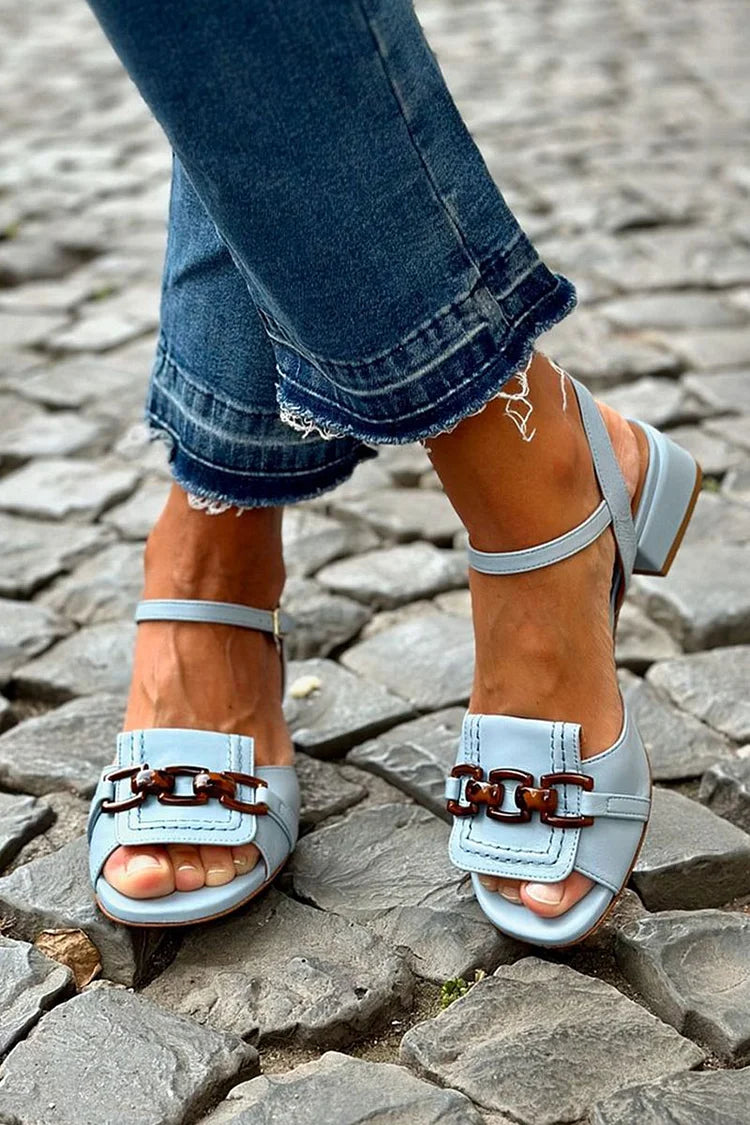 Azzurra · Sandalias Elegancia Costera