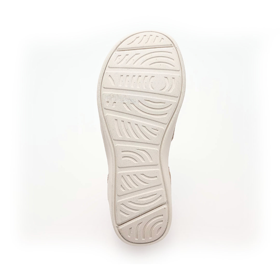 Sofía · Sandalias de Cuña con Tejido Elástico