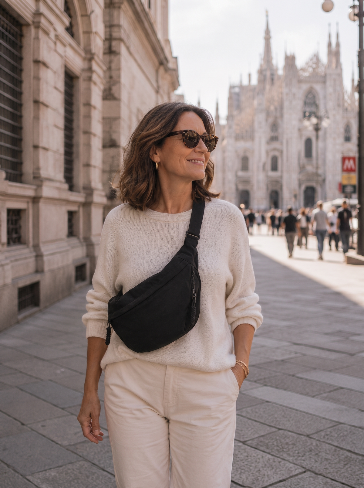 Ainara · Bolso de Hombro Negro