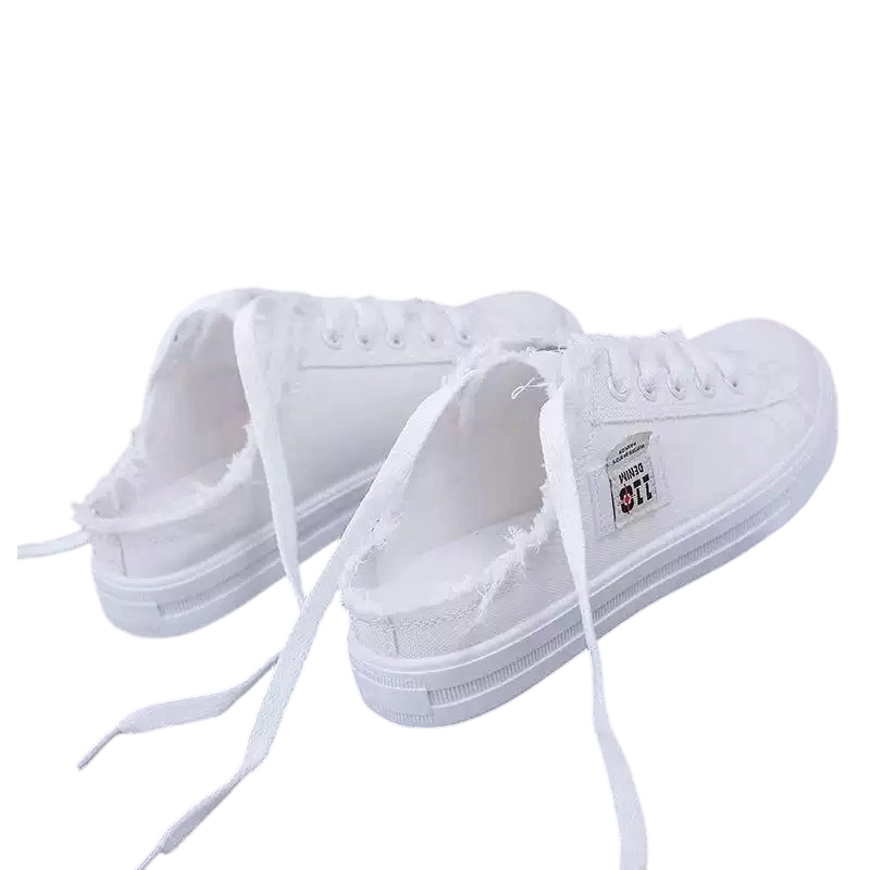 Zapatillas Lucía — Mule Vaquera Sin Talón para el Verano