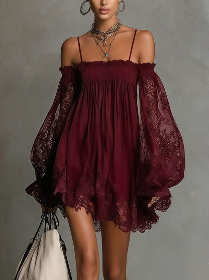 Noemi – Vestido Mini Chiffon