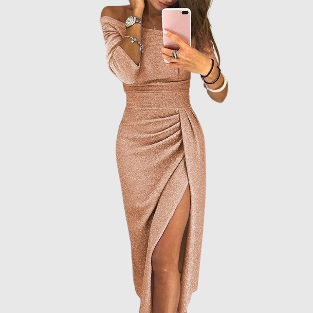 Stella | Vestido Maxi con Escote Halter