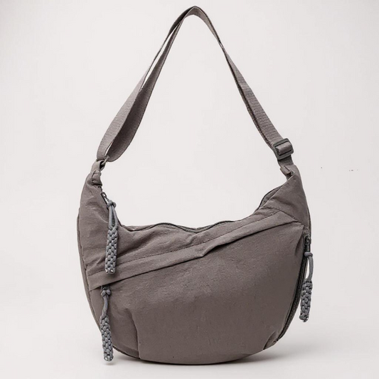 Silvia · Bolso de Hombro Gris