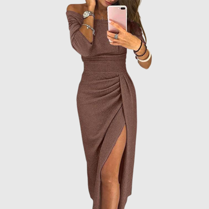 Stella | Vestido Maxi con Escote Halter