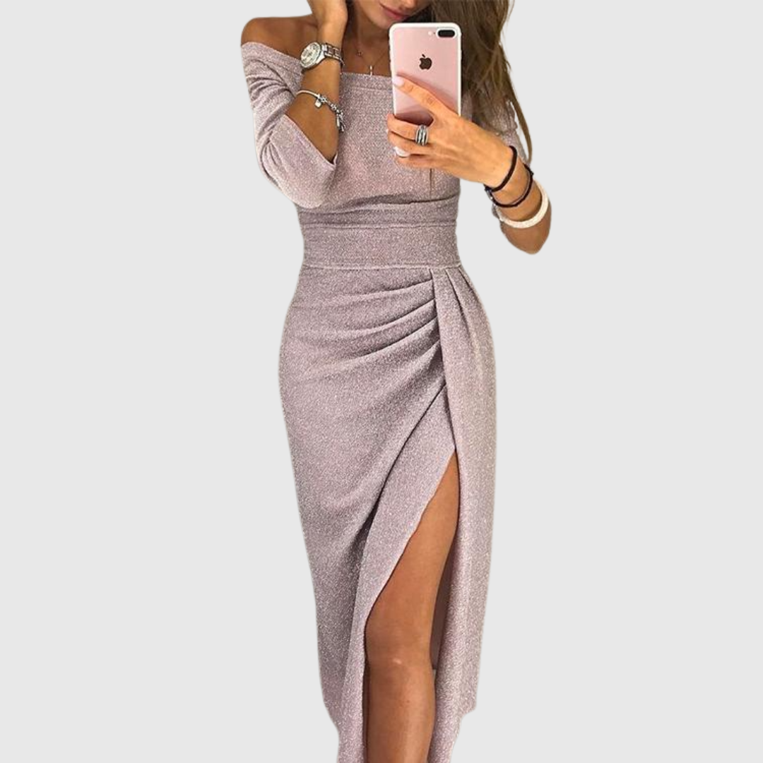 Stella | Vestido Maxi con Escote Halter