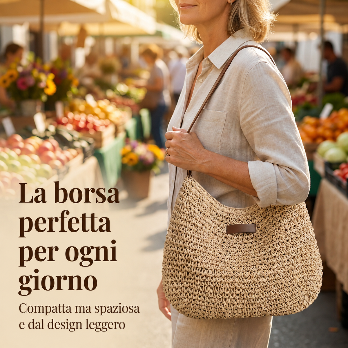 Simona · Bolso Trenzado Elegante