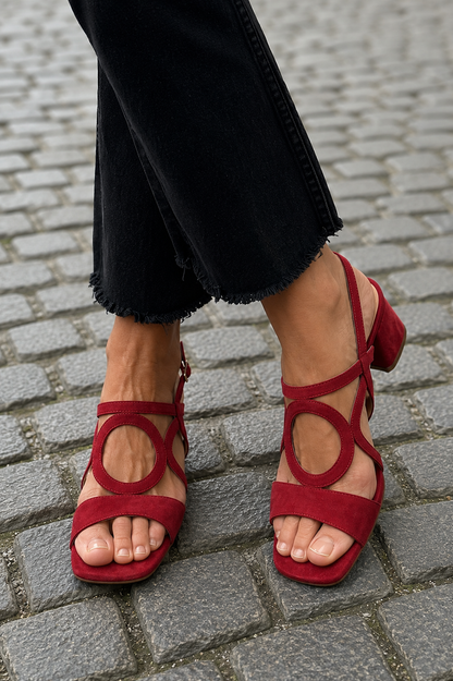 Valentina · Sandalias Vibrantes de Verano