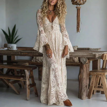 Valeria · Vestido Maxi Sirena Vintage