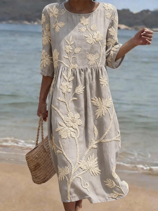 Carlota · Vestido Casual con Estampado Floral
