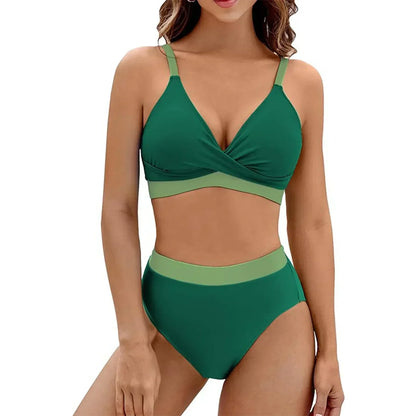 Sarena · Bikini Moldeador Escote en V Talle Alto