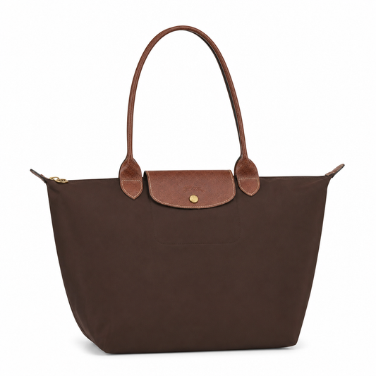 BORSA TOTE GRANDE | MARRONE SCURO