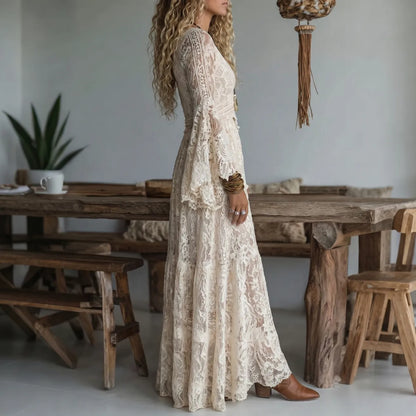 Valeria · Vestido Maxi Sirena Vintage
